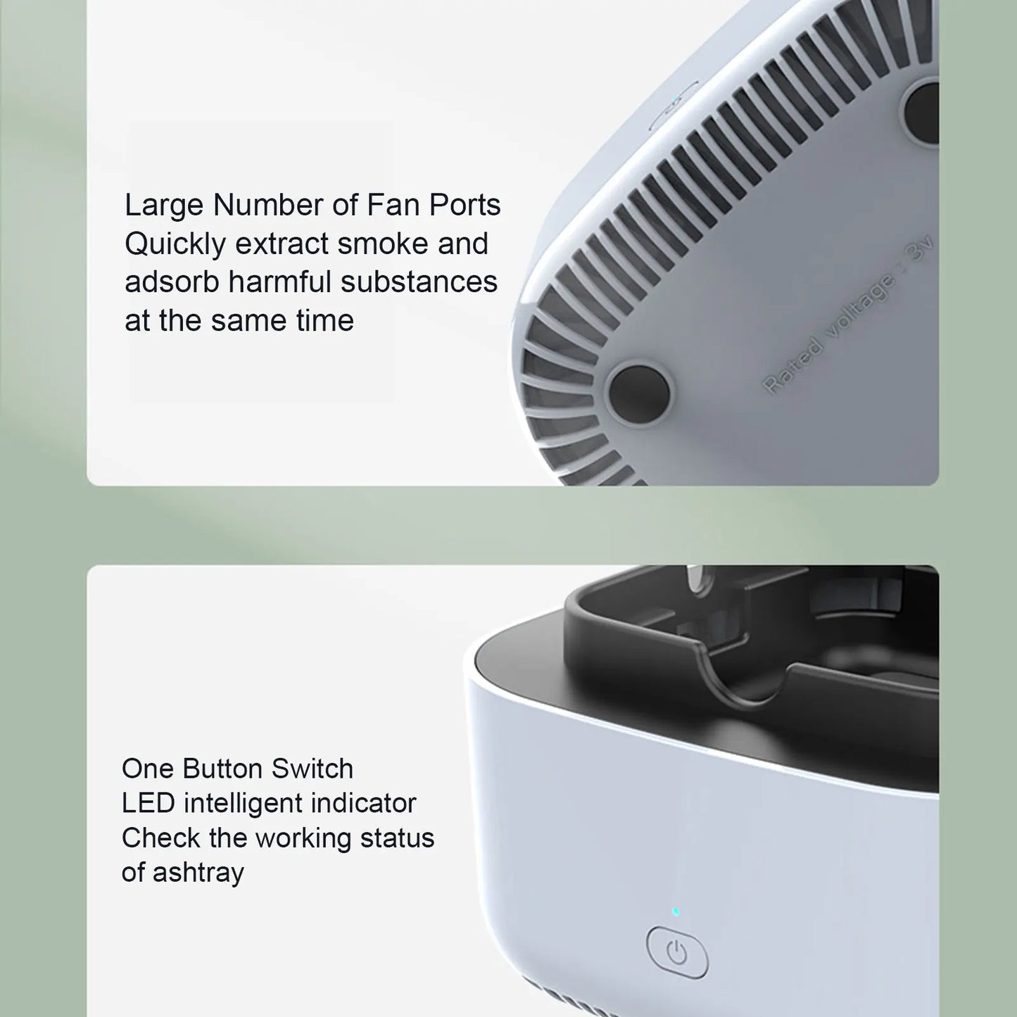 PuffChillin™ - Ashtray Purifier Smokeless