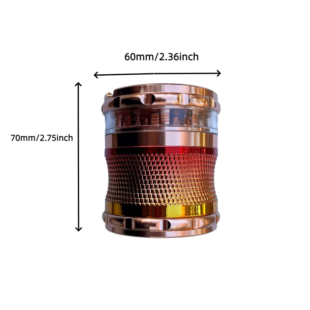 PuffChillin™ - 2In1 Grinder With Ashtray