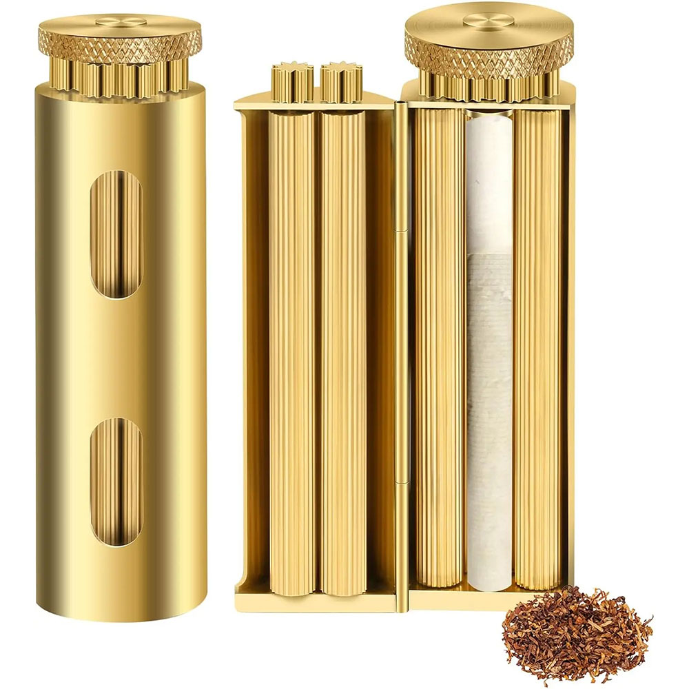 PuffChillin™ - Brass Herb Rolling Machine
