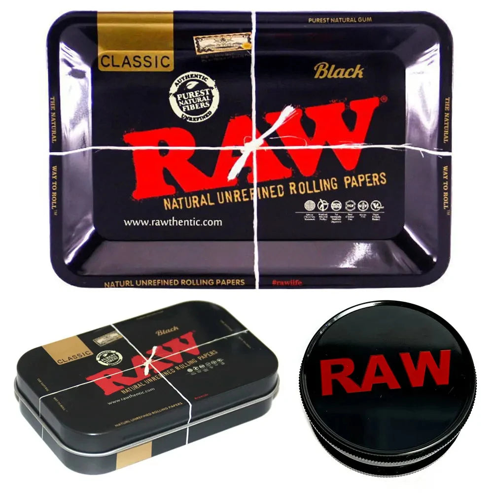PuffChillin™ - Metal Tobacco Rolling Tray Set