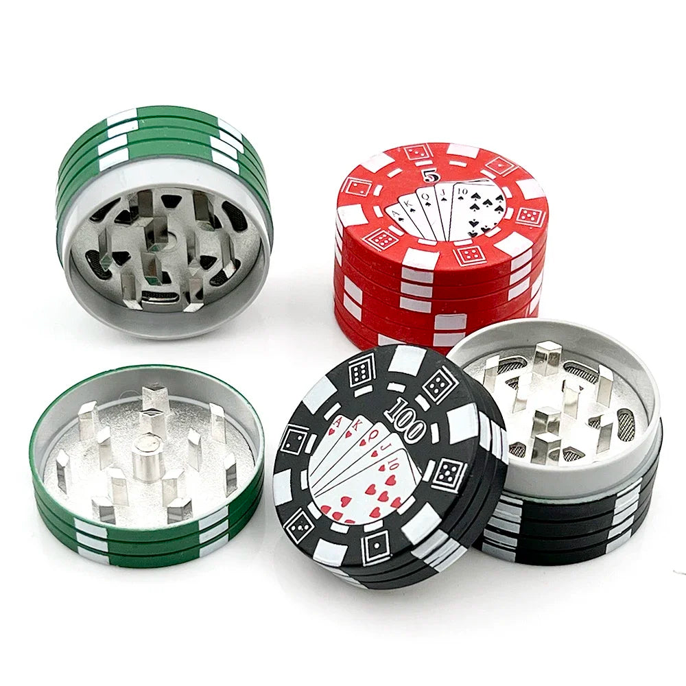 PuffChillin™ - 3 Layer Poke Herb Grinder
