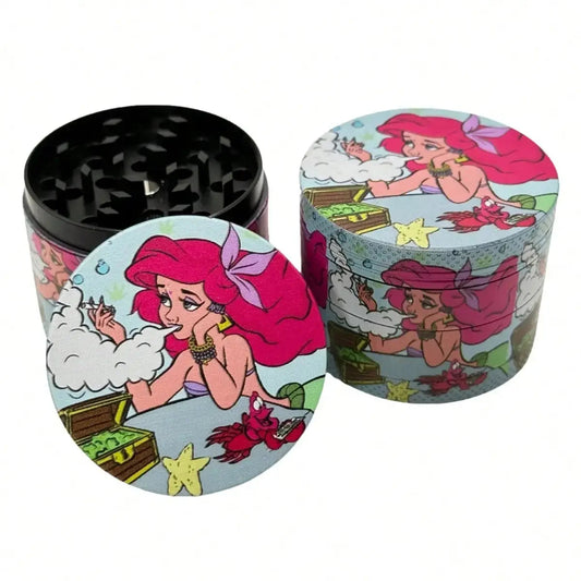 PuffChillin™ - Nostalgia Cute Metal Grinder
