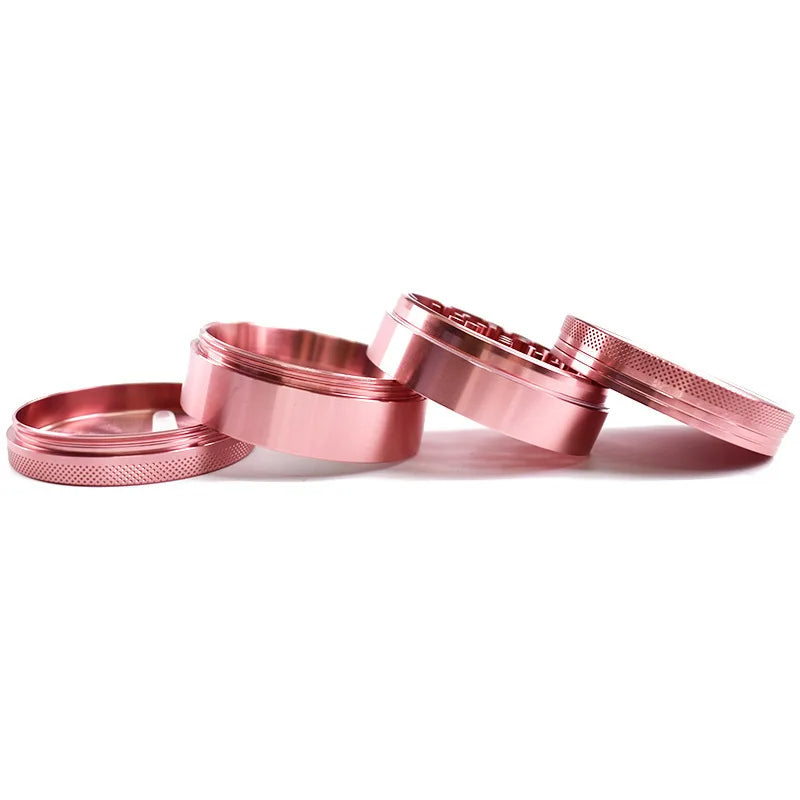 PuffChillin™ - 4 Layer Pink Tobacco Grinder