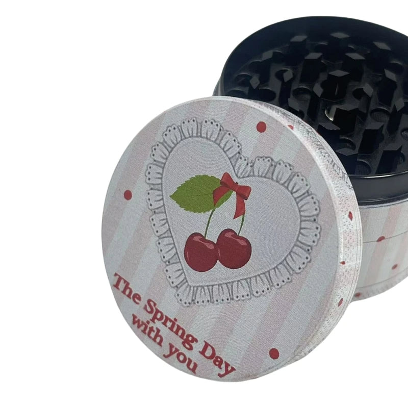 PuffChillin™ - Cute Pink Manual Herb Grinder