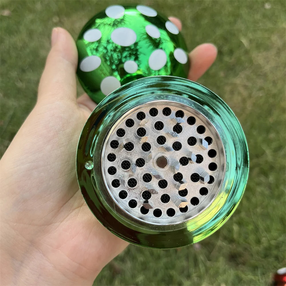 PuffChillin™ - 4 Layer Mushroom Shaped Herb Grinder