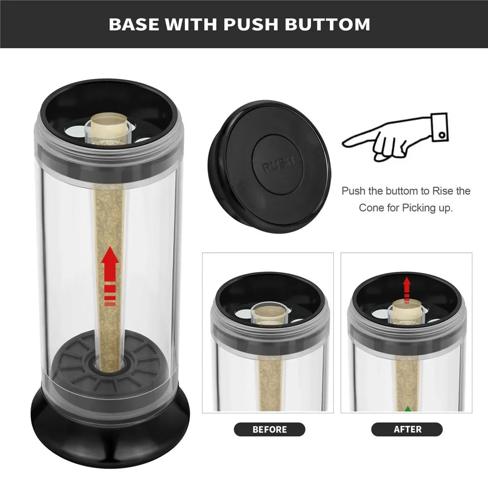 PuffChillin™ - 4 Layer Tobacco Grinder Crusher