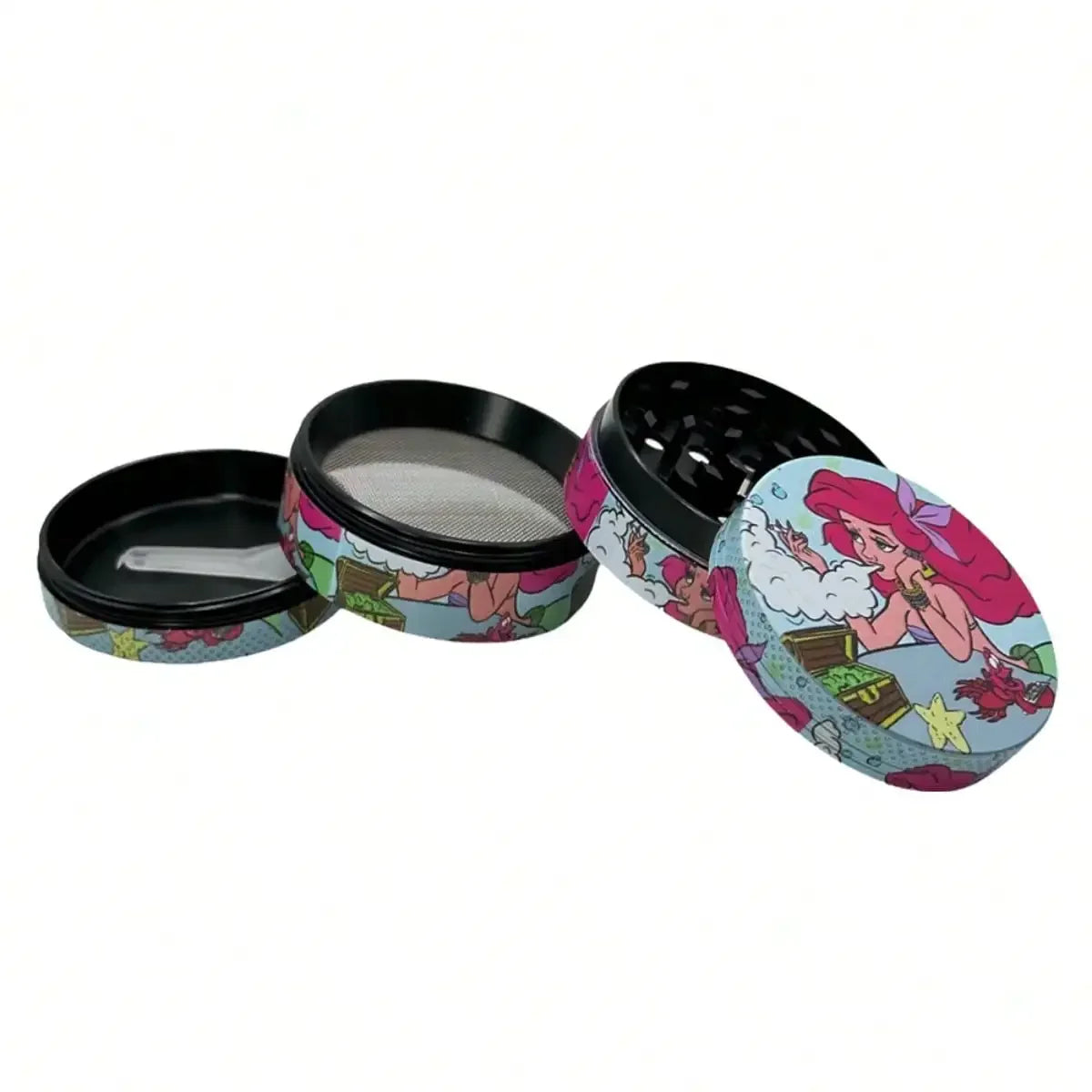 PuffChillin™ - Nostalgia Cute Metal Grinder