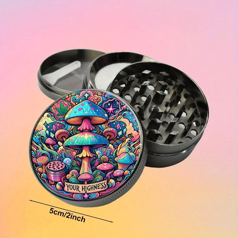 PuffChillin™ - Mushroom Herb Grinder