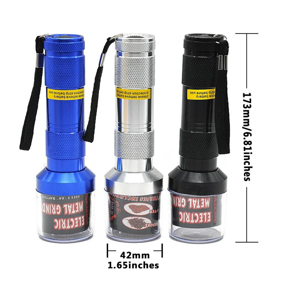 PuffChillin™ - Electric Herb Grinder Tobacco Crusher