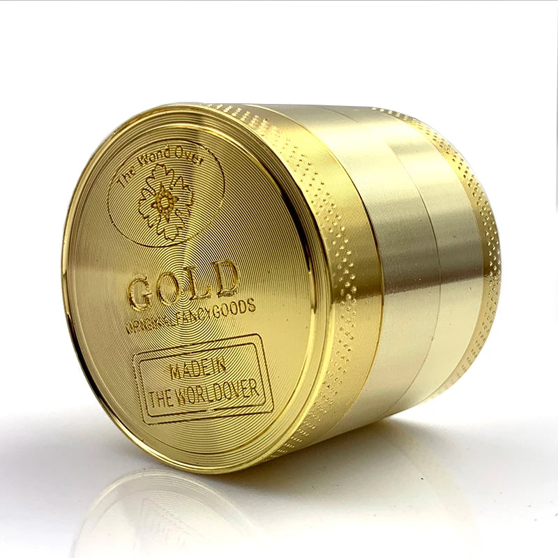 PuffChillin™ - 3 layer 4 Parts Gold Zinc Alloy