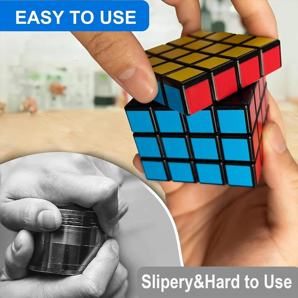 PuffChillin™ - 4 Layers Rubik Cube Grinder