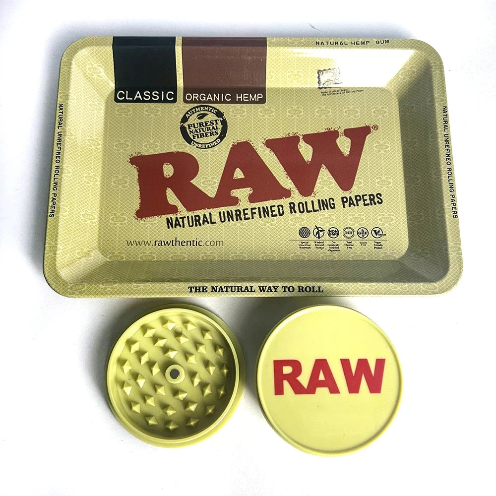 PuffChillin™ - Metal Tobacco Rolling Tray Set