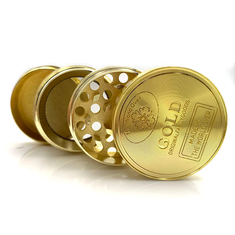 PuffChillin™ - 3 layer 4 Parts Gold Zinc Alloy