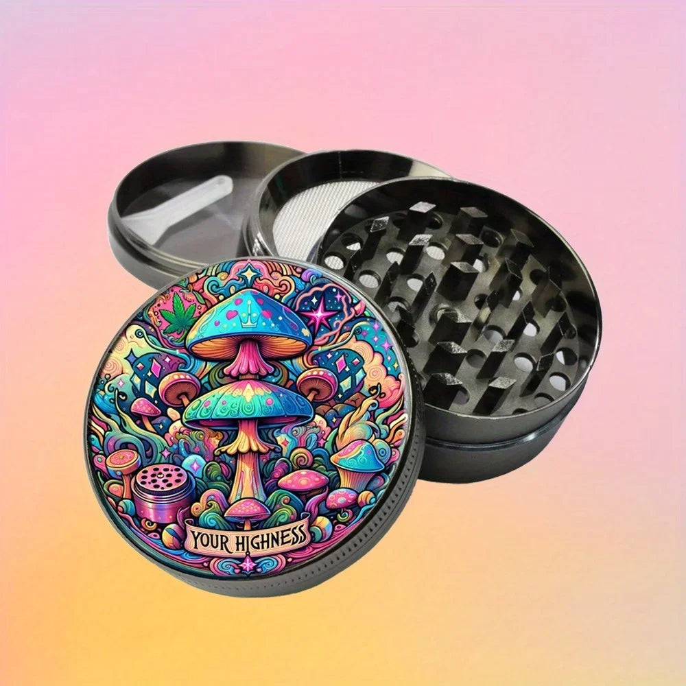 PuffChillin™ - Mushroom Herb Grinder