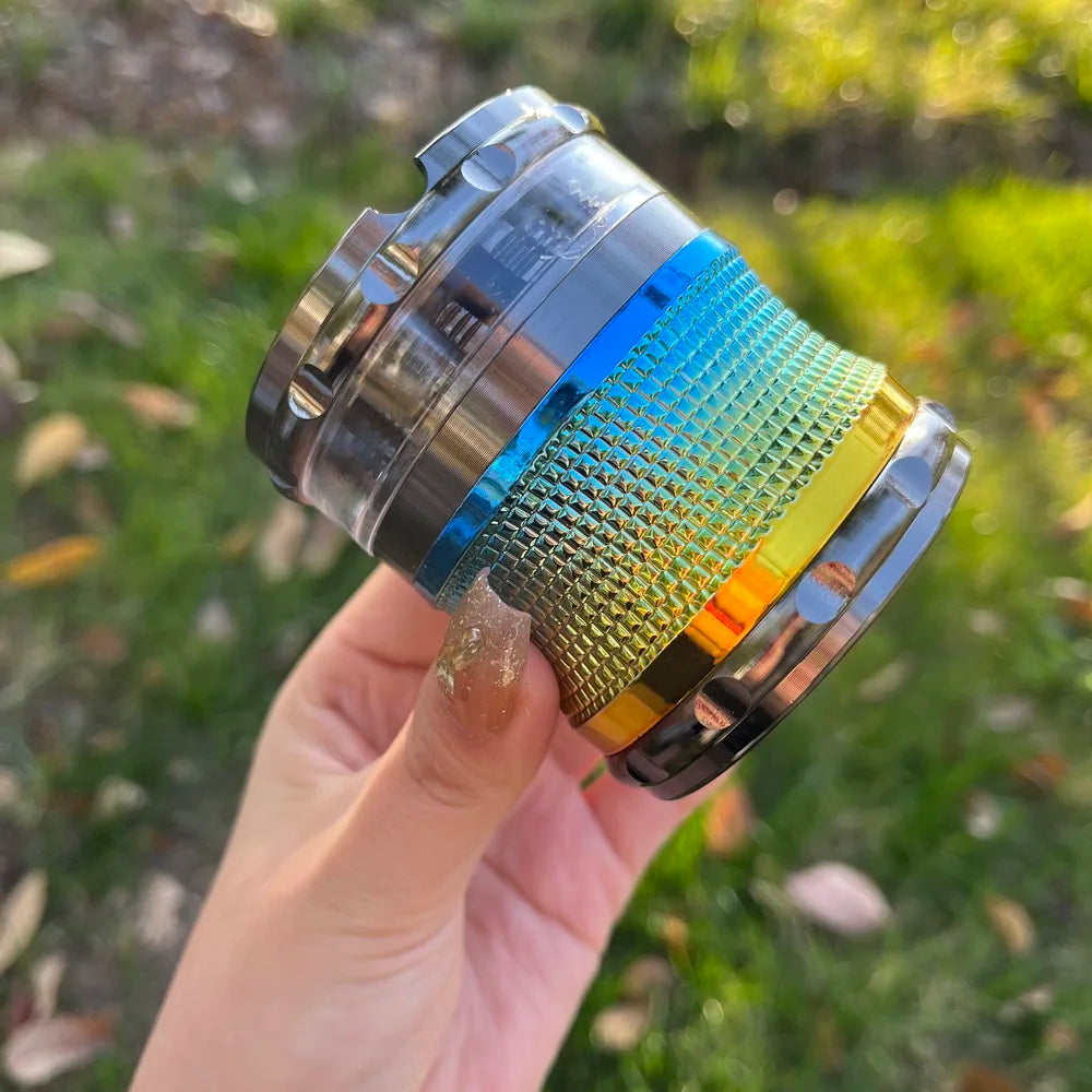 PuffChillin™ - 2In1 Grinder With Ashtray