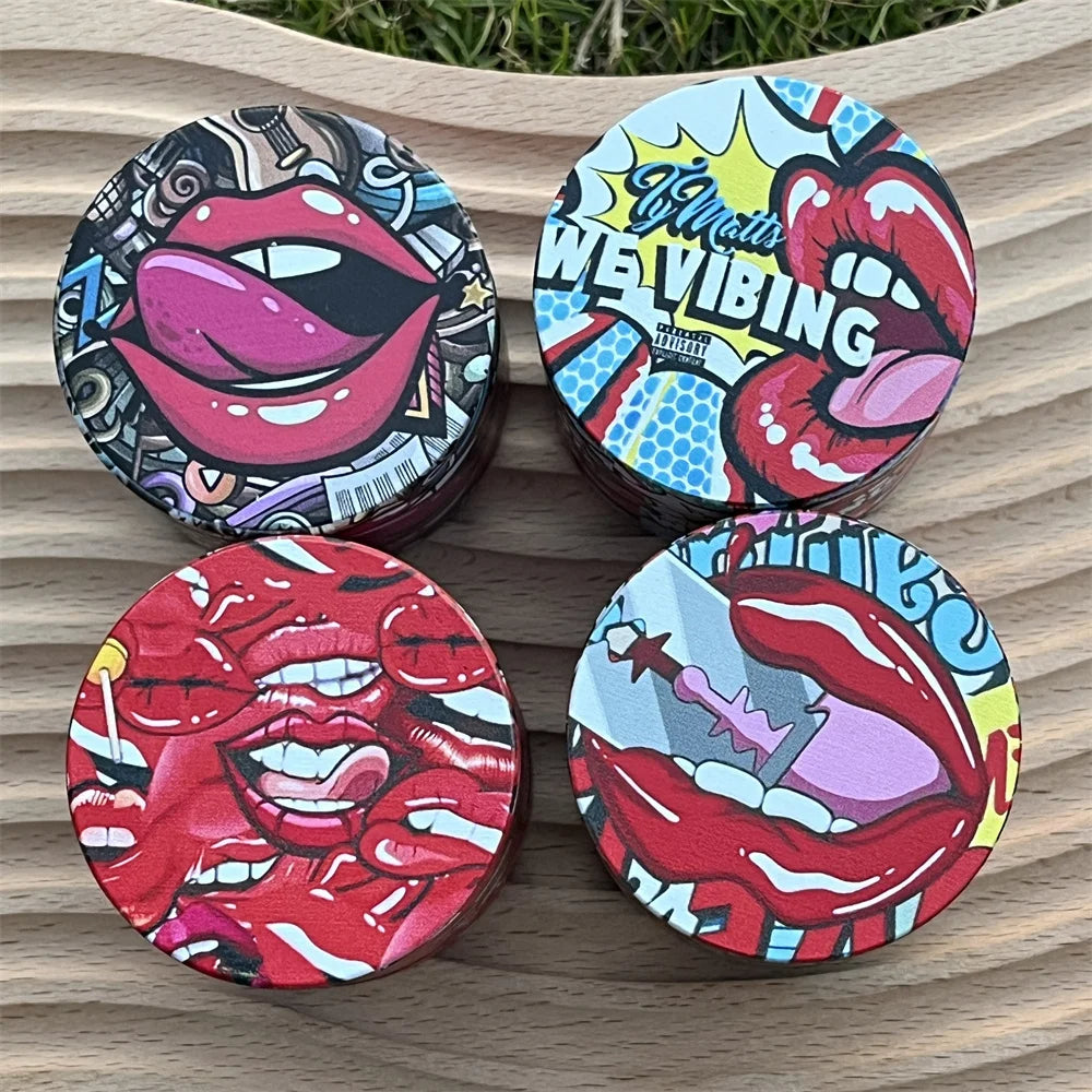 PuffChillin™ - Colorful 4 Layer Herb Grinder