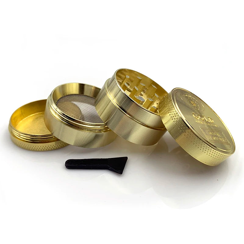 PuffChillin™ - 3 layer 4 Parts Gold Zinc Alloy