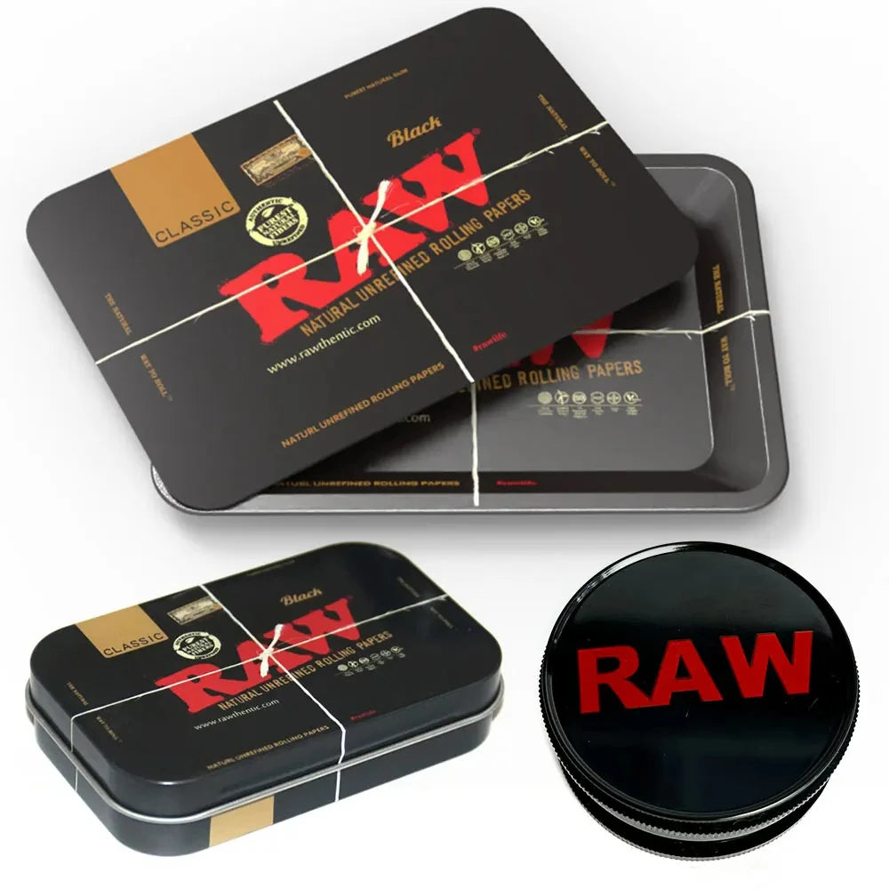 PuffChillin™ - Metal Tobacco Rolling Tray Set