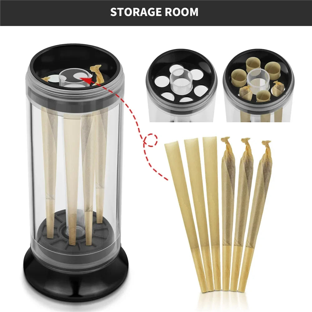 PuffChillin™ - 4 Layer Tobacco Grinder Crusher