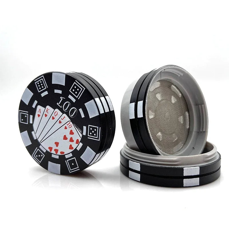 PuffChillin™ - 3 Layer Poke Herb Grinder
