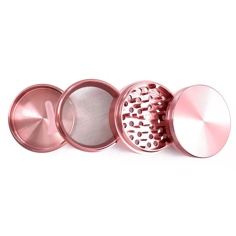 PuffChillin™ - 4 Layer Pink Tobacco Grinder