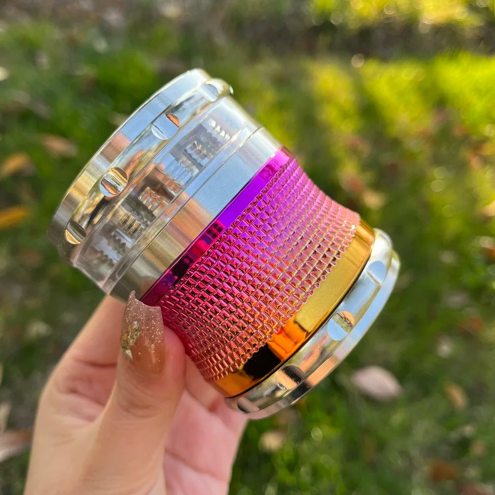 PuffChillin™ - 2In1 Grinder With Ashtray