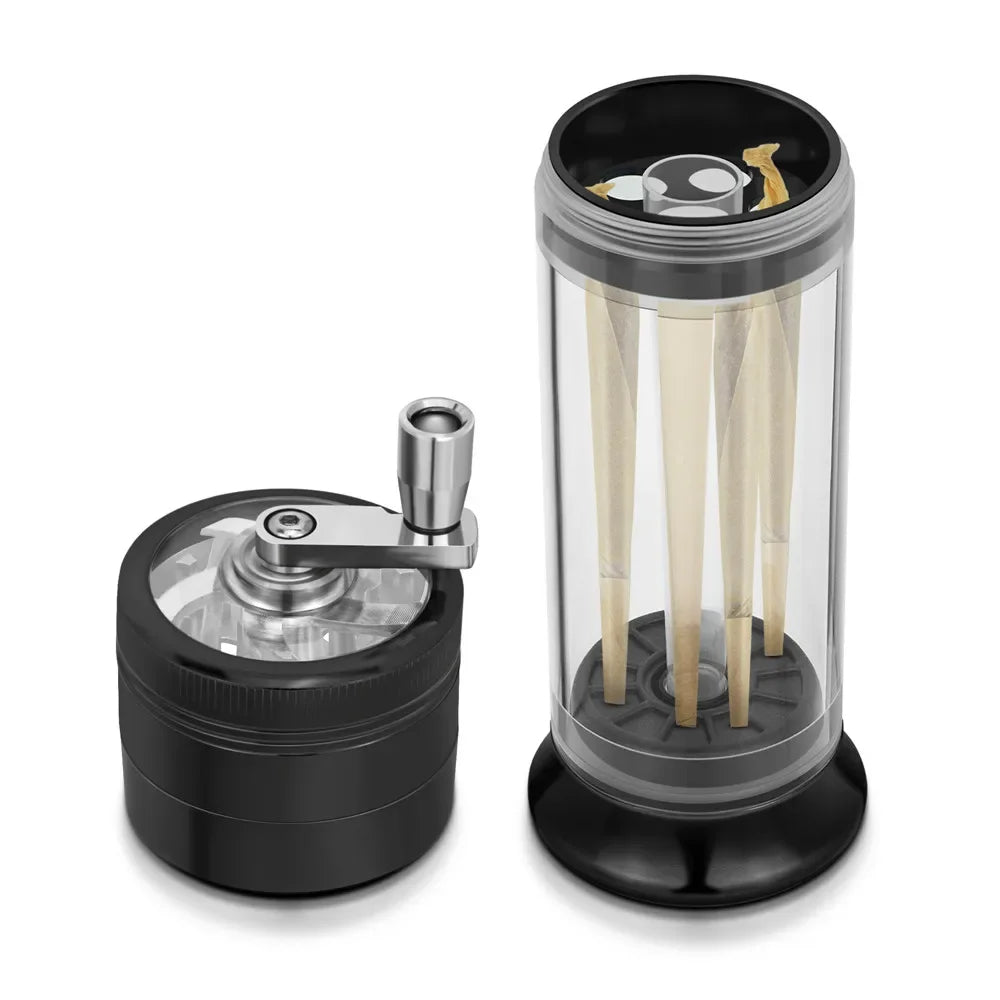 PuffChillin™ - 4 Layer Tobacco Grinder Crusher