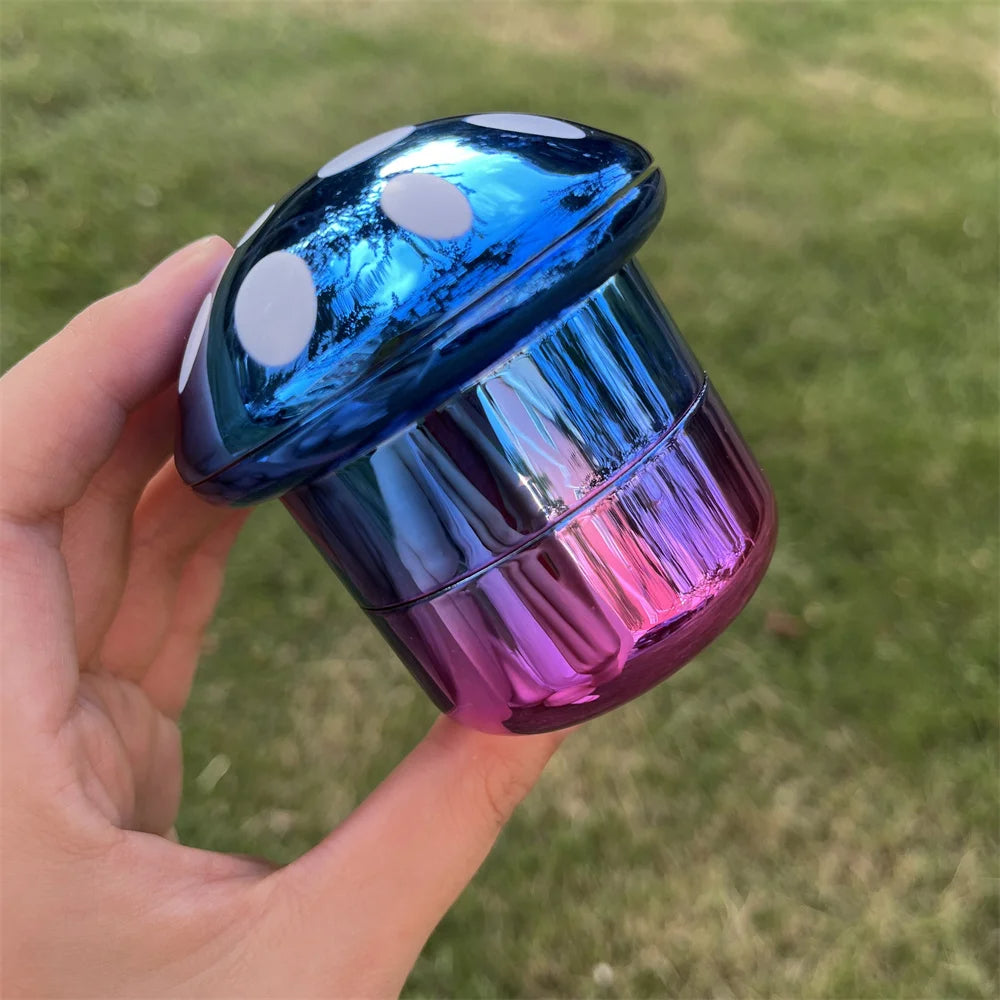 PuffChillin™ - 4 Layer Mushroom Shaped Herb Grinder