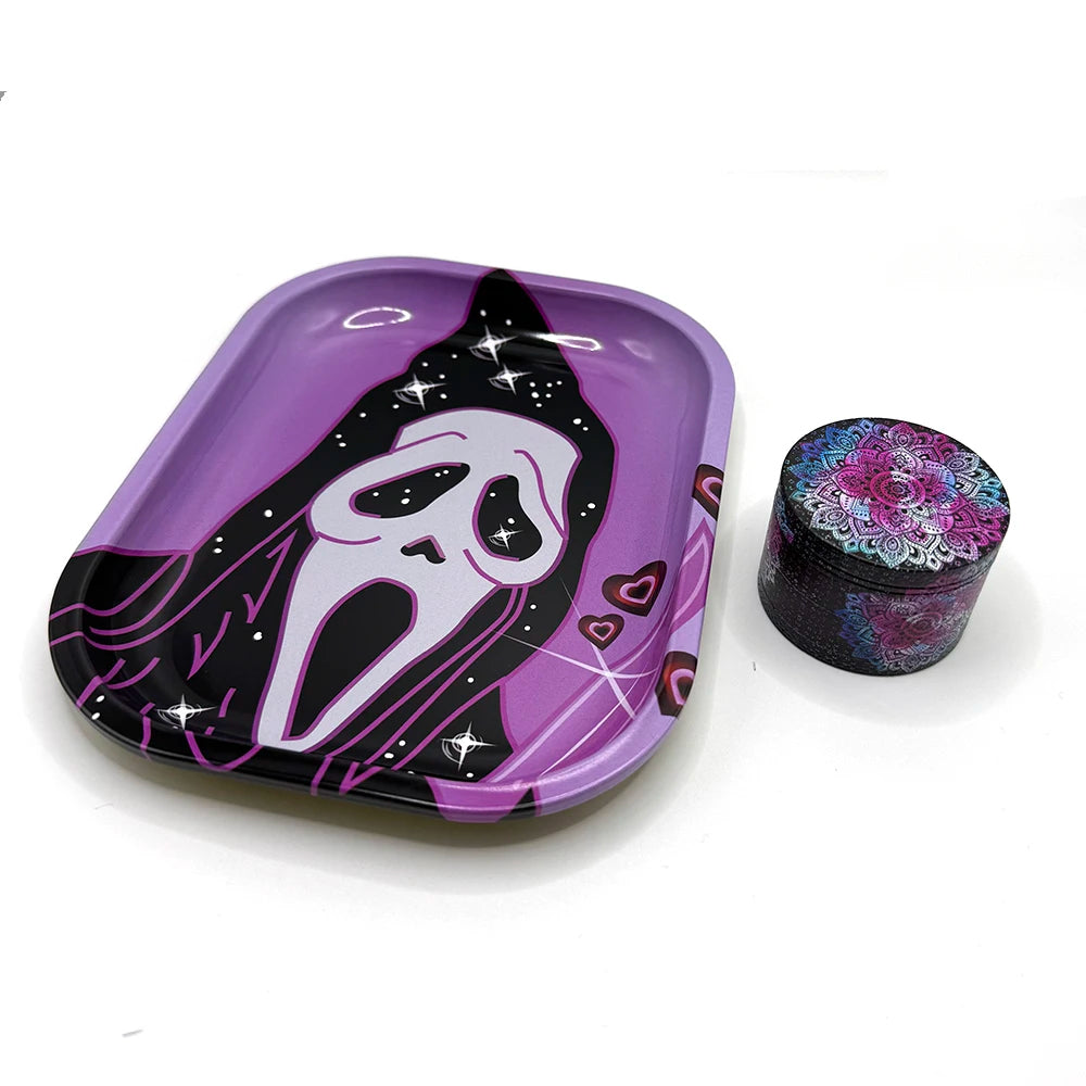 PuffChillin™ - Metal Rolling Maker Tray Kit