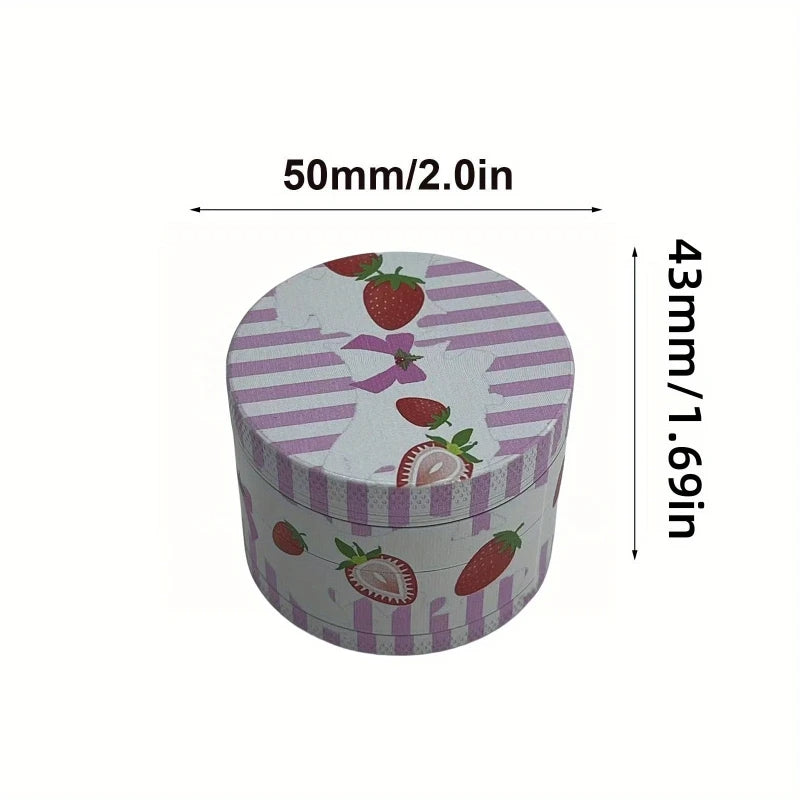 PuffChillin™ - Cute Pink Manual Herb Grinder