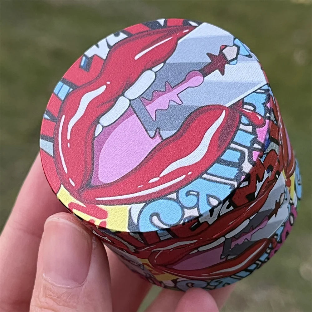 PuffChillin™ - Colorful 4 Layer Herb Grinder