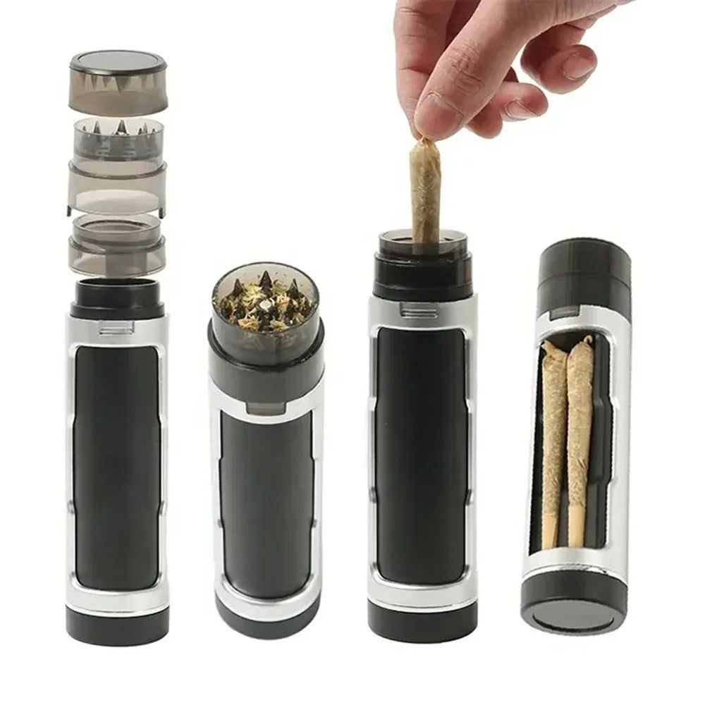 PuffChillin™ - V2 Tobacco Grinder 3in1