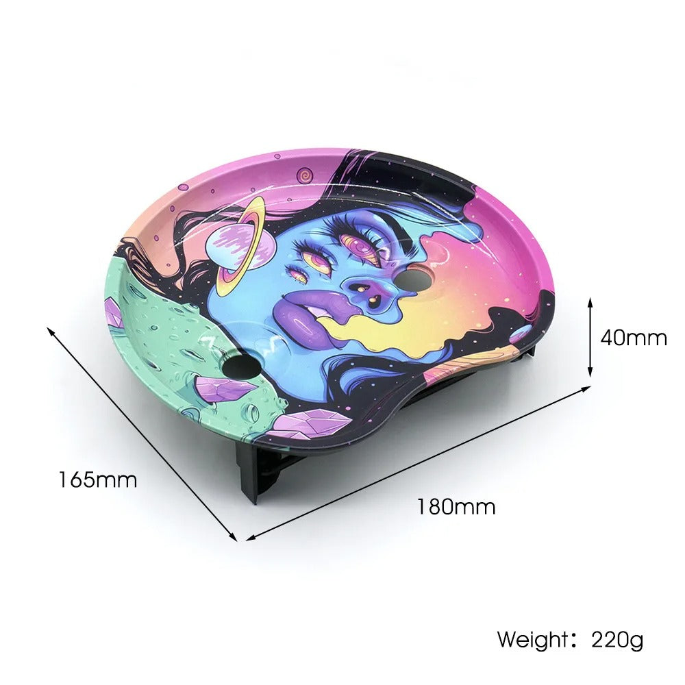 PuffChillin™ - Set Metal Rolling Tray V2