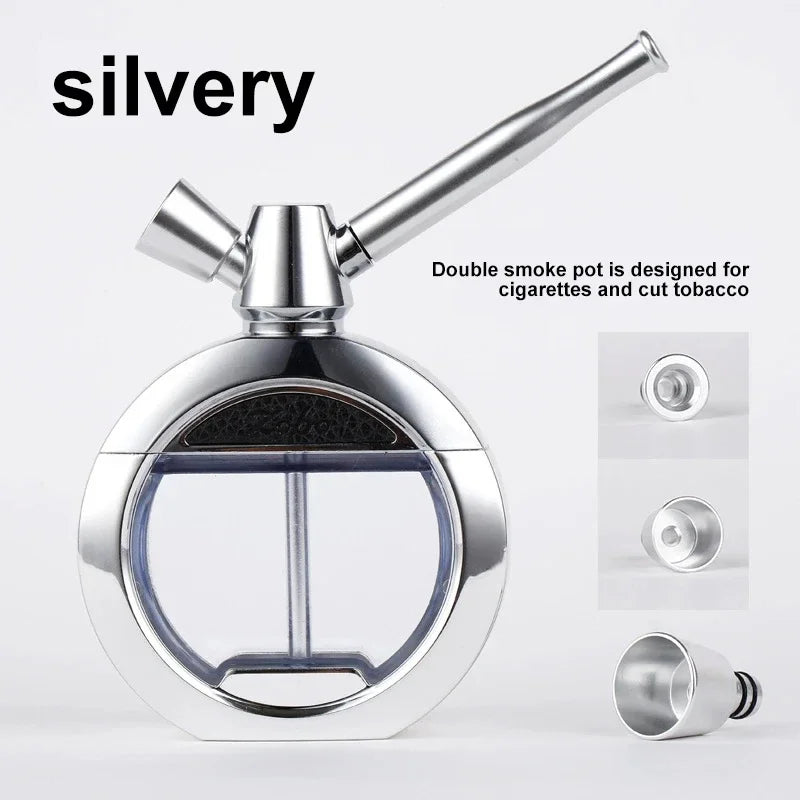 PuffChillin™ - Double Filter Smoking Pipe