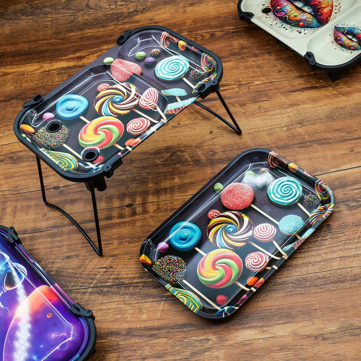 PuffChillin™ - Cigarette Rolling Tray Set