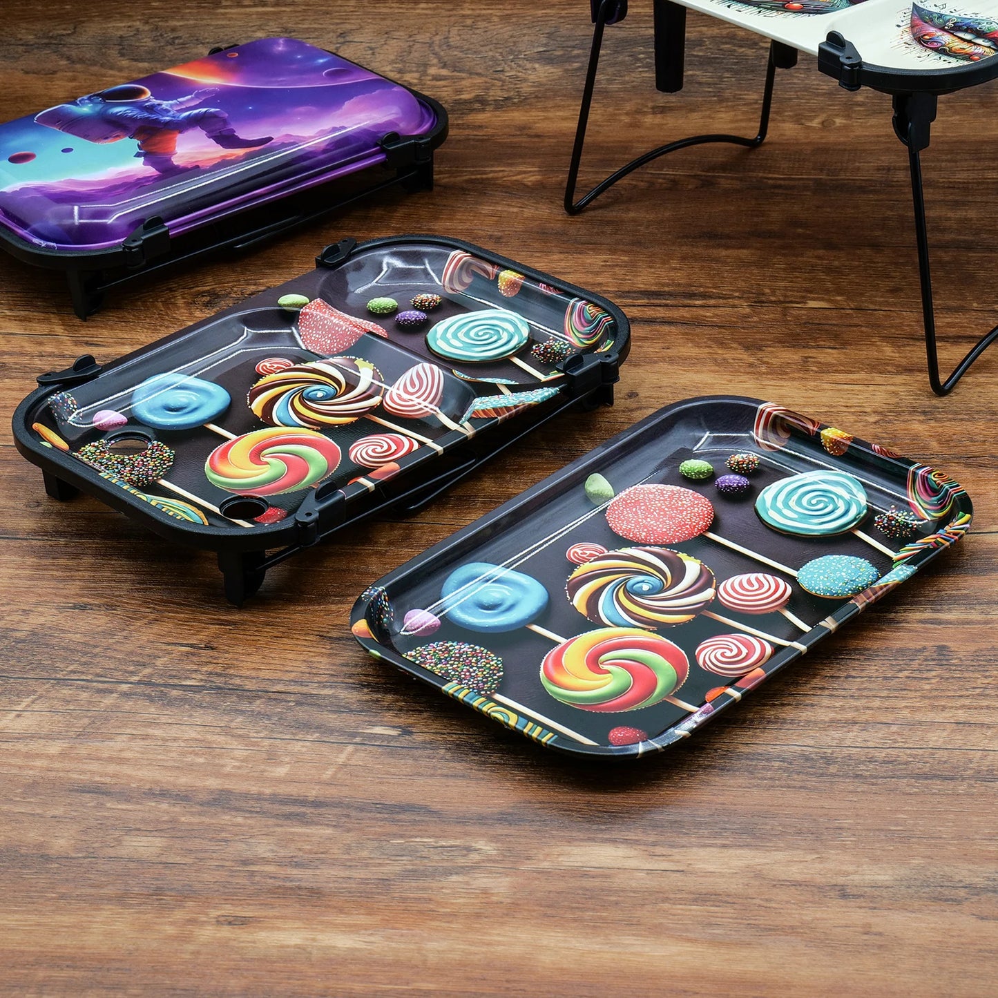 PuffChillin™ - Cigarette Rolling Tray Set