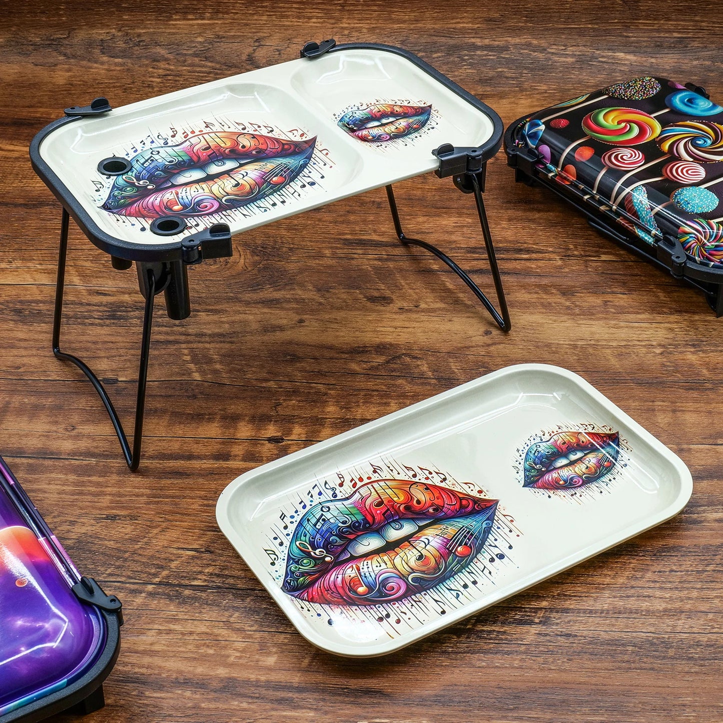 PuffChillin™ - Cigarette Rolling Tray Set