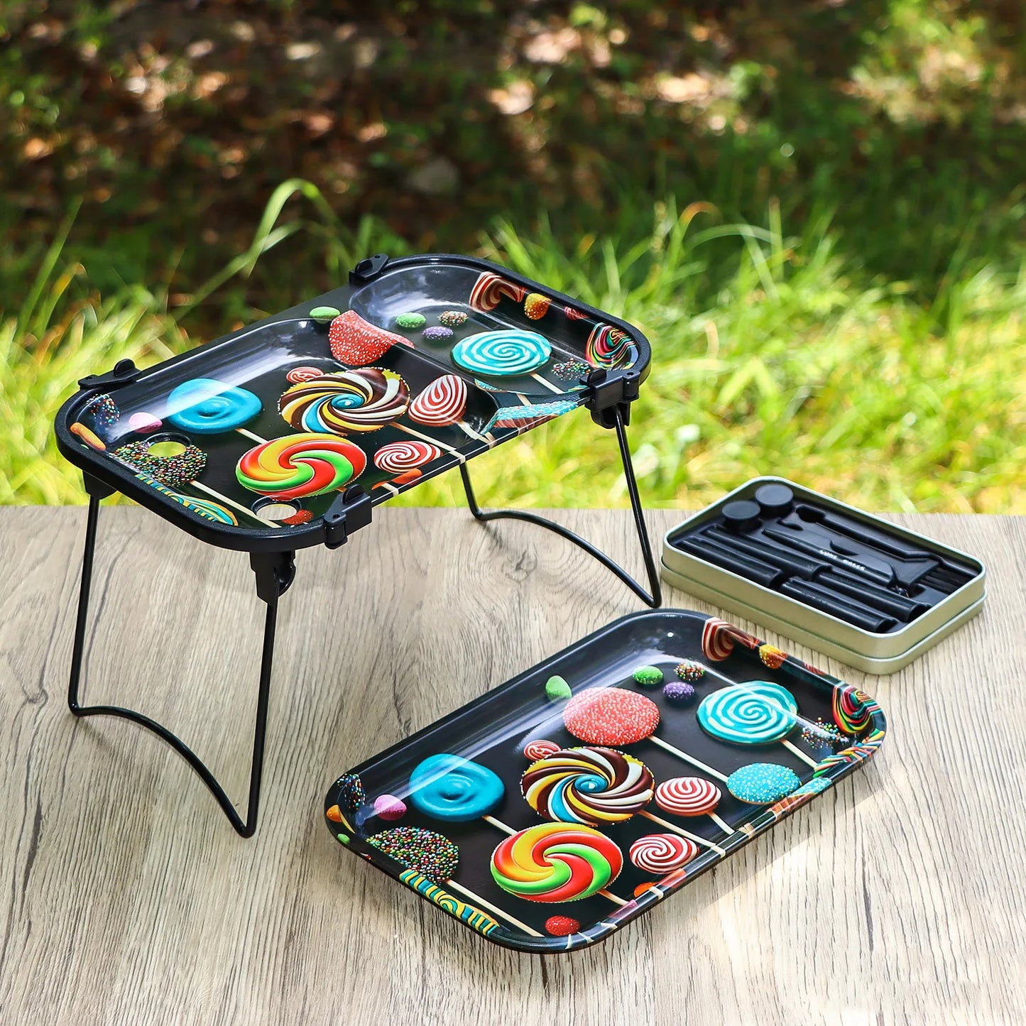 PuffChillin™ - Cigarette Rolling Tray Set