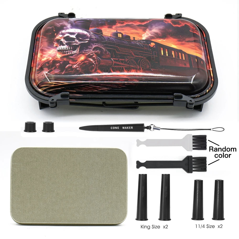 PuffChillin™ - Cigarette Rolling Tray Set