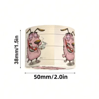 PuffChillin™ - 4 Layer Pink Dog Grinder Tobacco